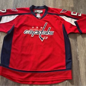 WASHINGTON CAPITALS MIKE GREEN #52  NHL Reebok Size 52 JERSEY